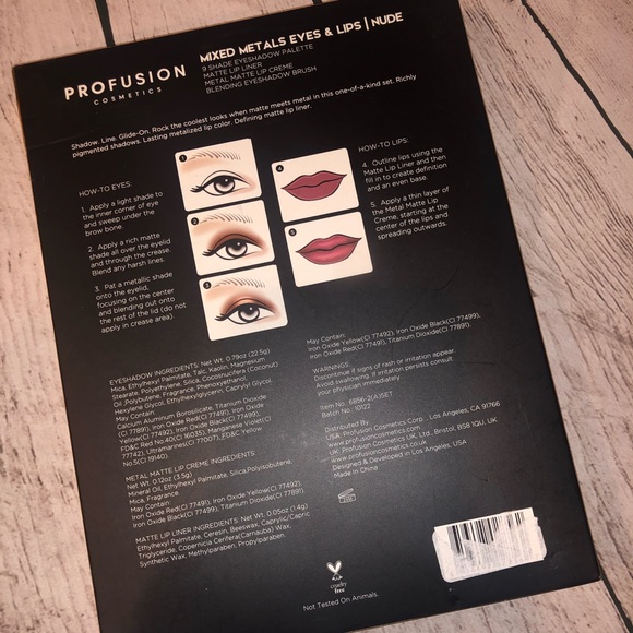 NIB Profusion Cosmetics Eye & Lip Set - Picture 3 of 3